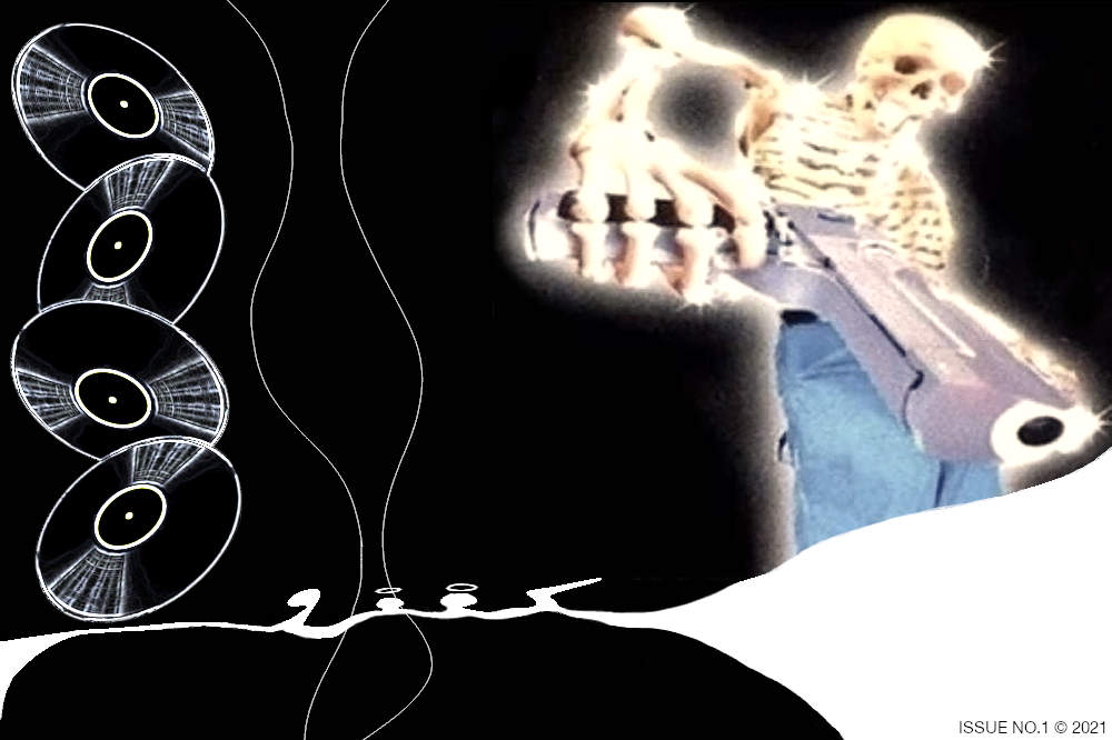 The 2005: Internet Magazine. Volume One Skeleton Cover art